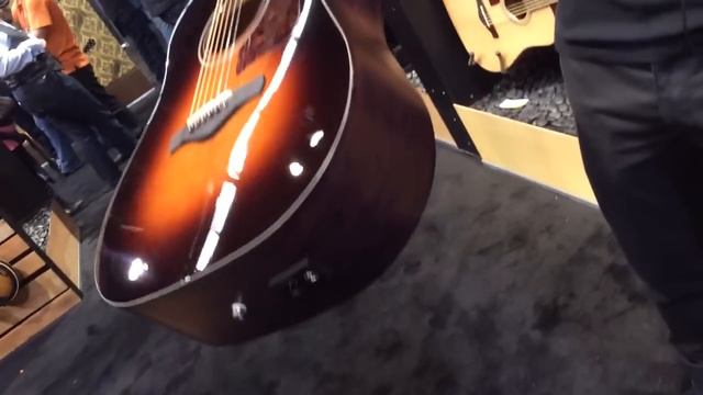 NAMM 2014 Ibanez Artwood Series AW400 Acoustic Guitars смотреть онлайн