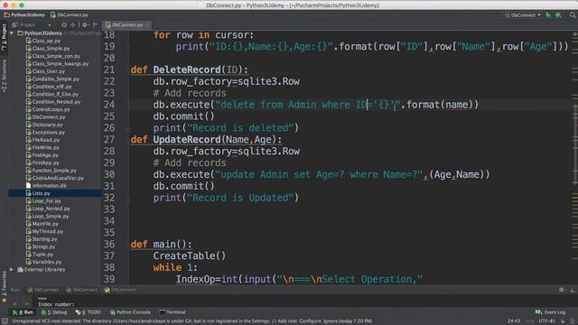 Python - Update tables and enhance code - Tutorial 1 - Video 42 смотреть онлайн