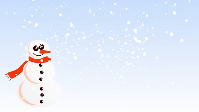 Интро без текста для канала скачать бесплатно HD Влог - Дизайн 1478 снег снеговик зима смотреть онлайн