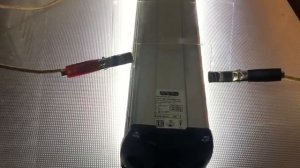 Разряд 10000V в светильник ДСО 12.3