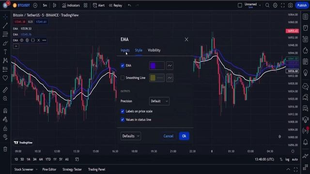 Простая стратегия Moving Average (1-минутный скальпинг) смотреть онлайн