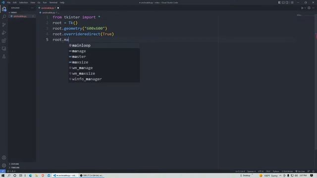 Unclosable Window in Python using 5 Lines of Code смотреть онлайн