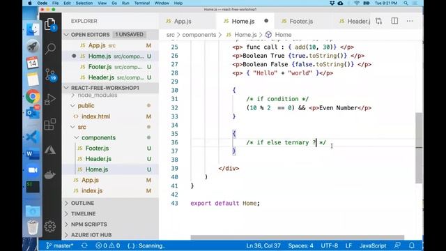 React Online Workshop-React Component Basics and Props смотреть онлайн
