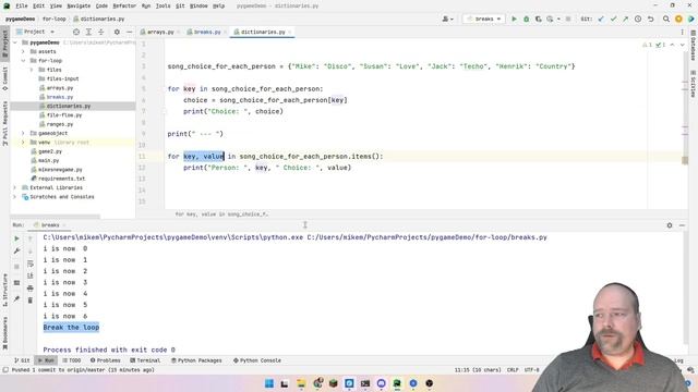 Python Loop through data the correct way смотреть онлайн