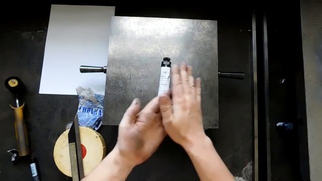 Краски для шабрения, виды, нанесение красок, контроль толщины красочного слоя.mp4 смотреть онлайн