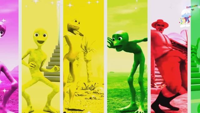 COLOR DANCE CHALLENGE DAME TU COSITA Vs Patila Vs Bad Santa - Me Kemaste Vs Gummy Bear 2 минуты