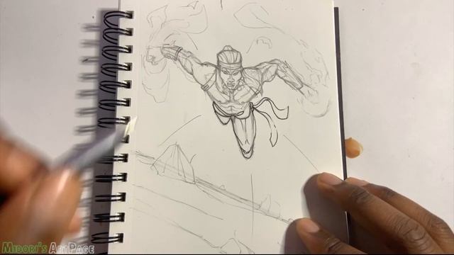 Lets Draw Mortal Kombat 11's Fire God Liu Kang смотреть онлайн