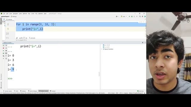 PYTHON FOR BEGINNERS || LOOPS || 5 MINS [HINDI] смотреть онлайн