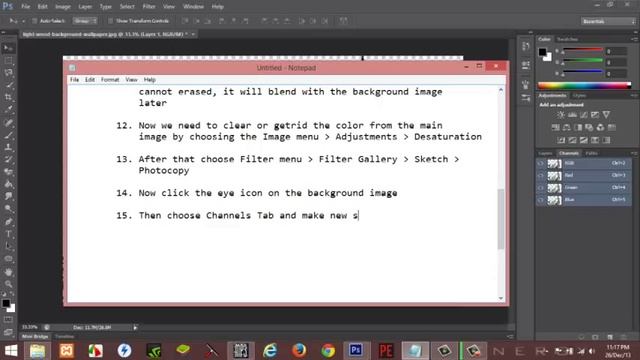 PhotoShop Tutorial - How To Make Carved Images смотреть онлайн