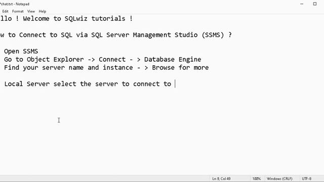 Connect to SQL via SQL Server Management Studio SSMS смотреть онлайн