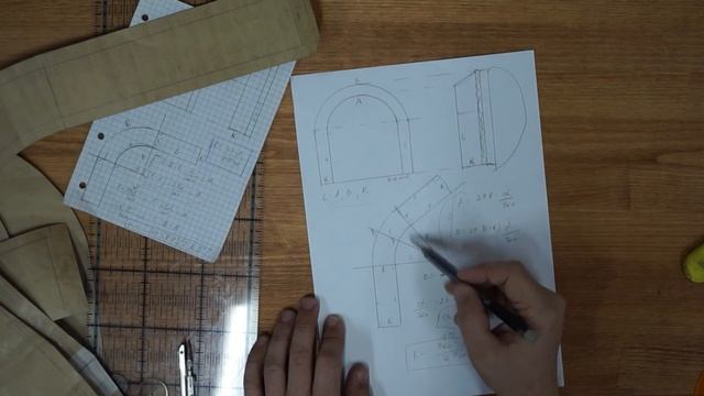 Шью рюкзак. Часть 3. Рассчет боковой детали смотреть онлайн