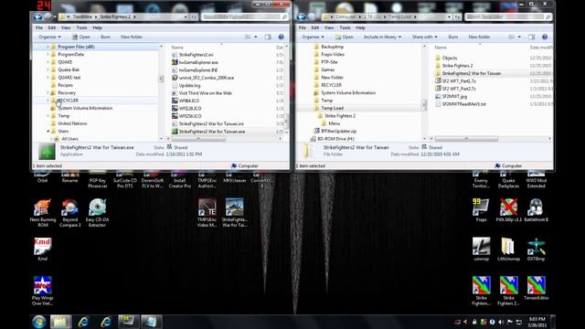 How to Install Strike Fighters 2 Series Campaign Mod in Win7 смотреть онлайн