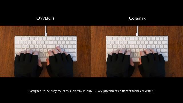 QWERTY Vs Dvorak Vs Colemak