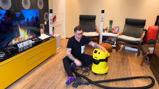 KARCHER WD 3 / WD 2 - ПОДРОБНЫЙ ОБЗОР ПЫЛЕСОСА.