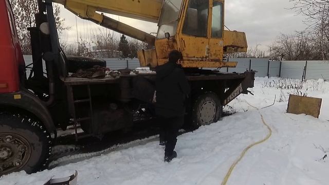 Автокран маз 