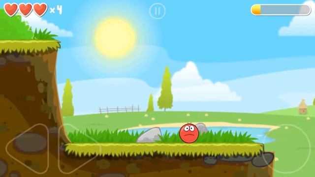 Красный Шарик 4 Часть 1 прохождение Зелёные Холмы смотреть онлайн