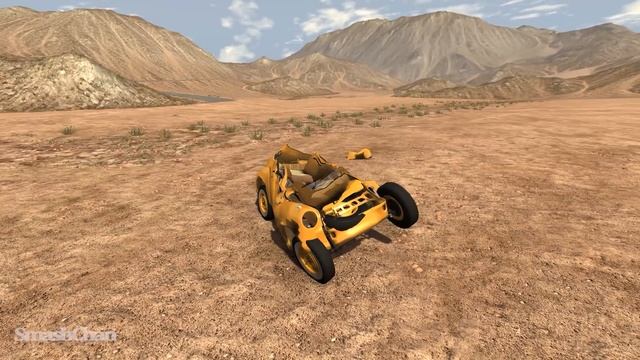 Street Race Crashes #17 - BeamNG DRIVE | SmashChan