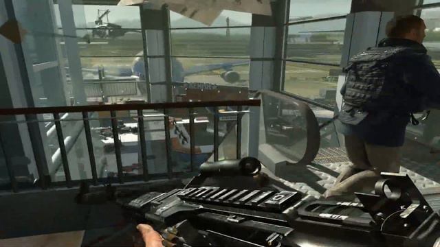 Call of Duty : Modern Warfare 2 - Прохождение #4 "Ни слова по - русски" смотреть онлайн