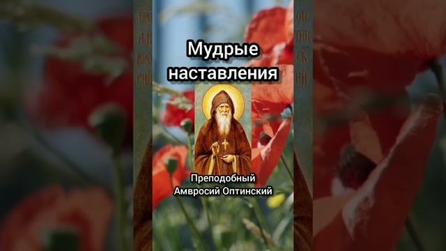 Мудрые наставления Преподобного Амвросия Оптинского смотреть онлайн