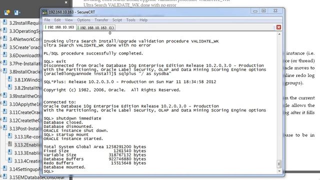 03.13 Oracle_10gR2_DataGuard_3.13 Post-Installation Tasks.avi смотреть онлайн