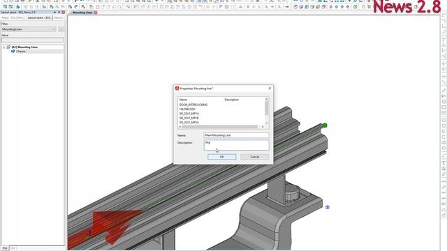EPLAN Pro Panel, Version 2.8: Mounting lines and mounting aids смотреть онлайн