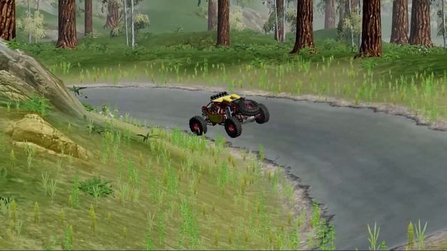 ?Monster trucks VS Jungle ,Big Trucks, BeamNG Drive | GAME FUNNY смотреть онлайн