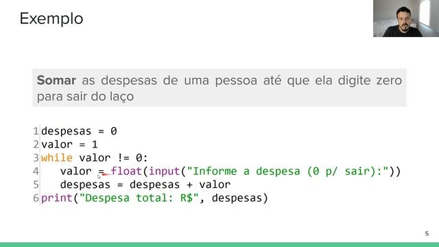 Aula 5-2 - Contadores, acumuladores e sinalizadores смотреть онлайн