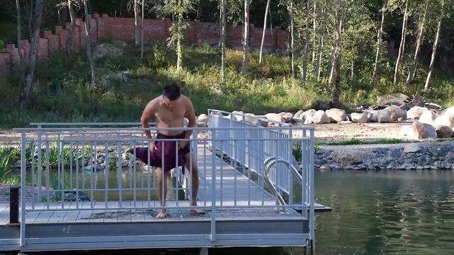 Построили пруд из глины для белуги. Глиняный пруд. смотреть онлайн