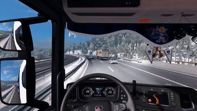 Euro truck simulator 2 1.30.TruckSim v 6.6.2. Scania S High Roof scs.Firenze-Genova смотреть онлайн