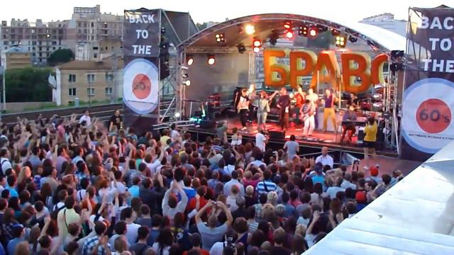 Браво, Яна Блиндер, Саша Болотов "Come Together" (Back to the 60's, 12.07.14) смотреть онлайн