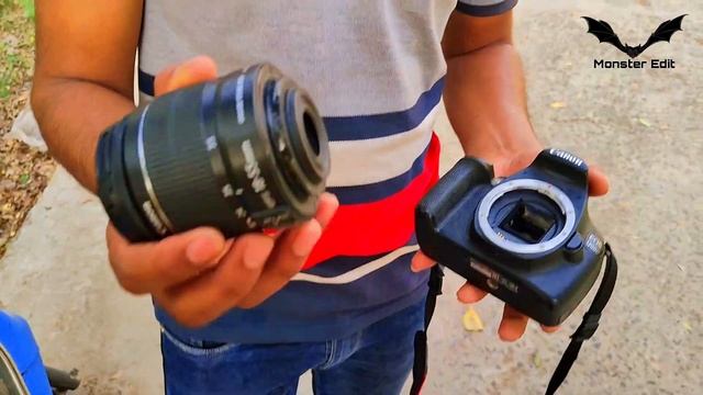 Comparison Between Cannon 18-55mm And 75-300mm Lens|| Canon Lens Review| #camera #canon75-300lens