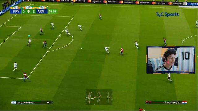 COPA AMÉRICA 2021 Argentina / Fase de grupos / Pes 2021 Dream Patch V2.2 смотреть онлайн