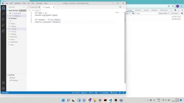 Type conversion in JavaScript Operator 3:35 Automatic 6:45 Nan : 9:00 смотреть онлайн