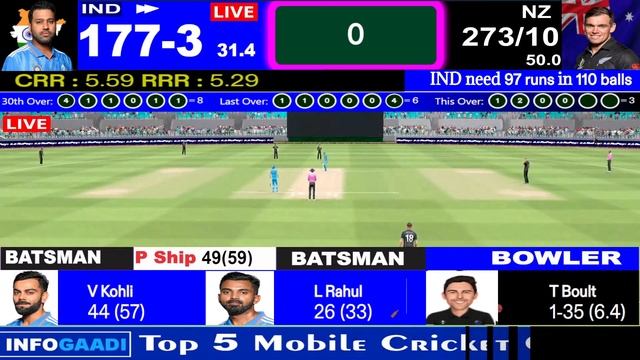 Live: IND Vs NZ, ICC World Cup 2023 | Live Match Centre | India Vs New Zealand | 2nd Innings смотреть онлайн