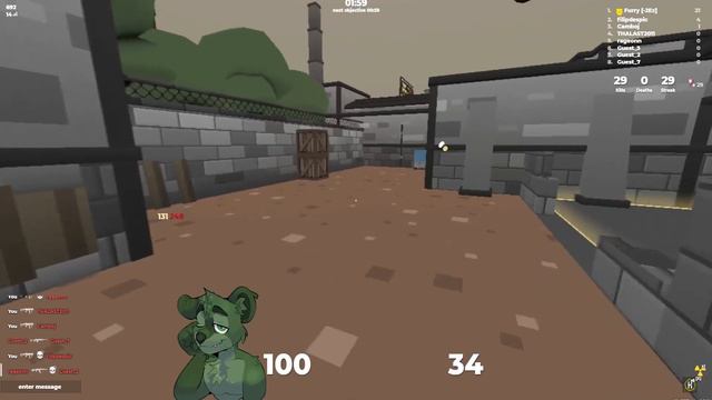 [-2Ez] Double Nuke [56 - 0] [By ShyynOwo] [Krunker.io] смотреть онлайн