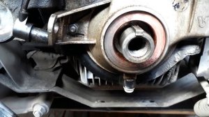 Снятие шкива на Газели