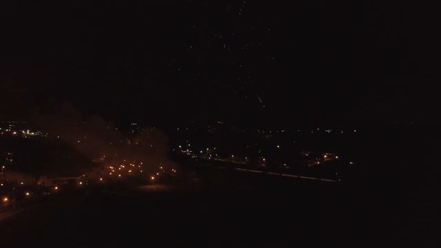 RusDrone - Феерверк в честь дня города Апрелевка 13.08.2016 смотреть онлайн