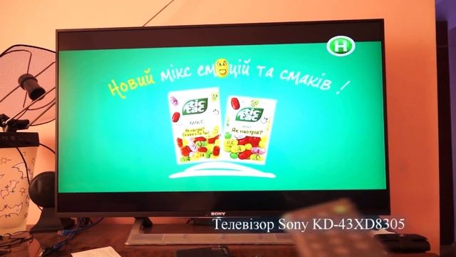 Телевізор Sony KD-43XD8305 смотреть онлайн