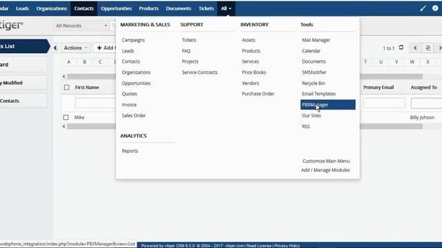 vTiger 6.x asterisk connector using WebRTC phone смотреть онлайн