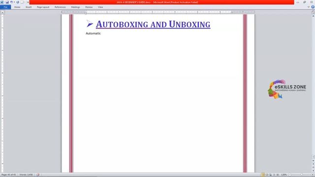 JAVA - Lecture 22 USING WRAPPER CLASS WITH THE HELP OF A PROGRAM IN JAVA смотреть онлайн