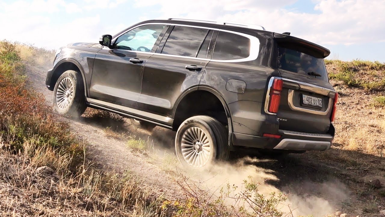 Как Танк 500 / Tank 500 ведет себя на бездорожье. смотреть онлайн