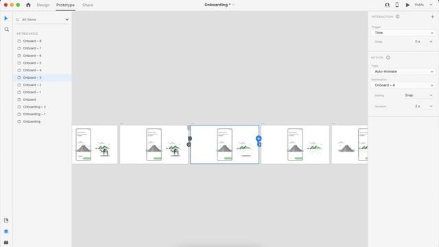 Onboarding Screen Animation Using Adobe xd 2020 | UIUX смотреть онлайн