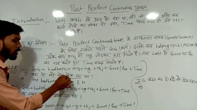 Past Perfect Continuous Tense in English Grammar | Past Perfect Continuous Tense Structure sd tech смотреть онлайн