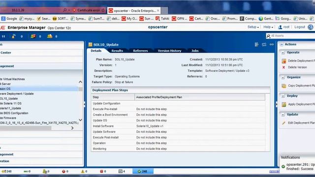 Kernel Patch Uprade for Solaris 10 with Oracle Enterprise Manager Ops Center 12c - GANTEK TECHNOLOG смотреть онлайн