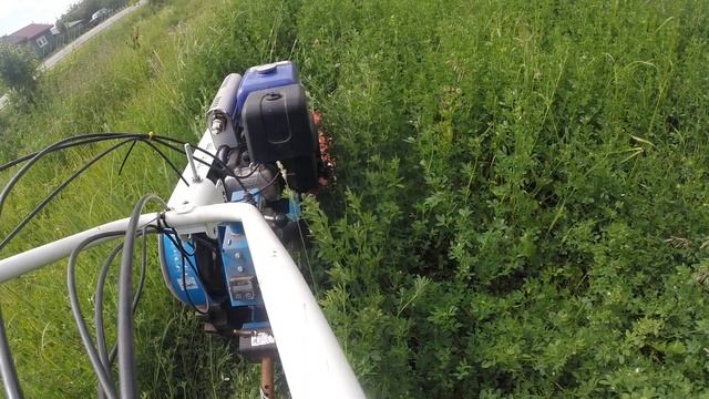 Нева Мультик с косилкой КР-05 смотреть онлайн