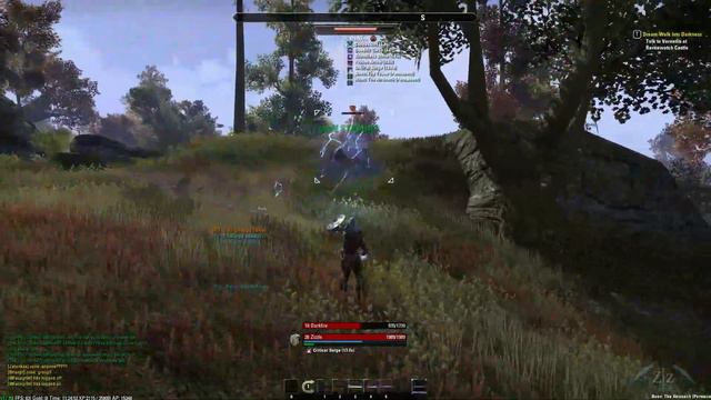 The Elder Scrolls Online Beta PvP - (1h/shield & Bow) Sorcerer "my REVENGE" смотреть онлайн