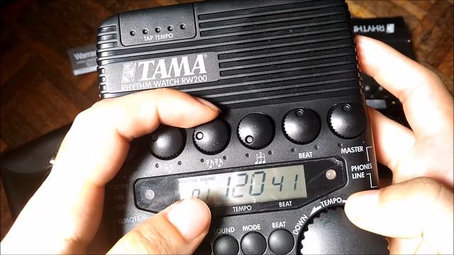 Unboxing Tama Rhythm Watch RW200 смотреть онлайн