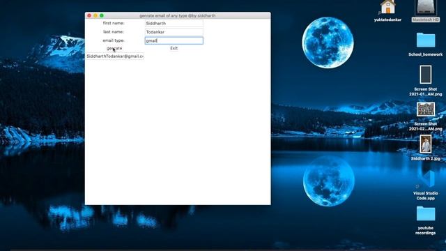 email generator using python смотреть онлайн