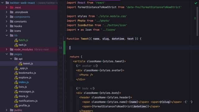 React ile Twitter Klonu #12 - Twitter API ve React Hook SWR kullanımı смотреть онлайн