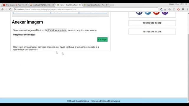 Criando um site de classificados com PHP 7 e MySQL - Aula 74 (Carregando imagem do anúncio) смотреть онлайн